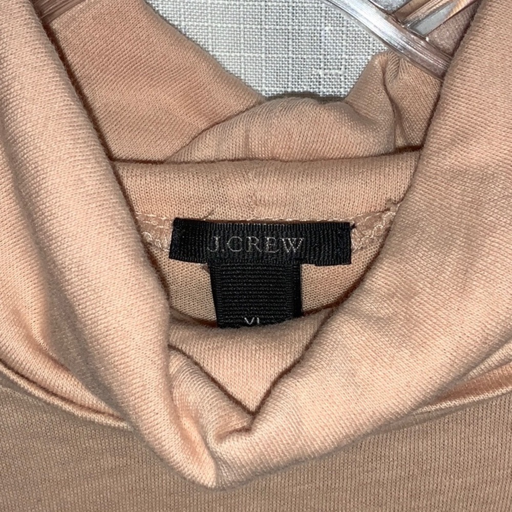 624 10/$50🏄🏻‍♀️ J. Crew Pink Cotton Turtleneck Shirt - Picture 9 of 15